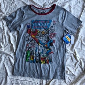 Justice League Ringer T-shirt
